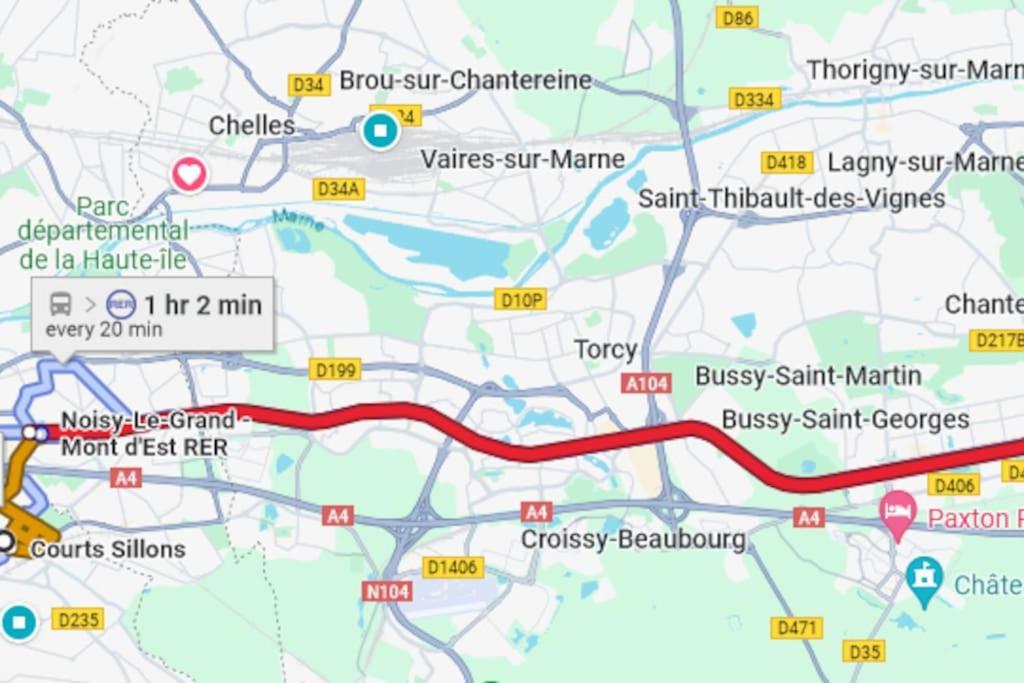 Charme & Confort T2 Lumineux Entre Paris And Disney Villiers-sur-Marne Extérieur photo
